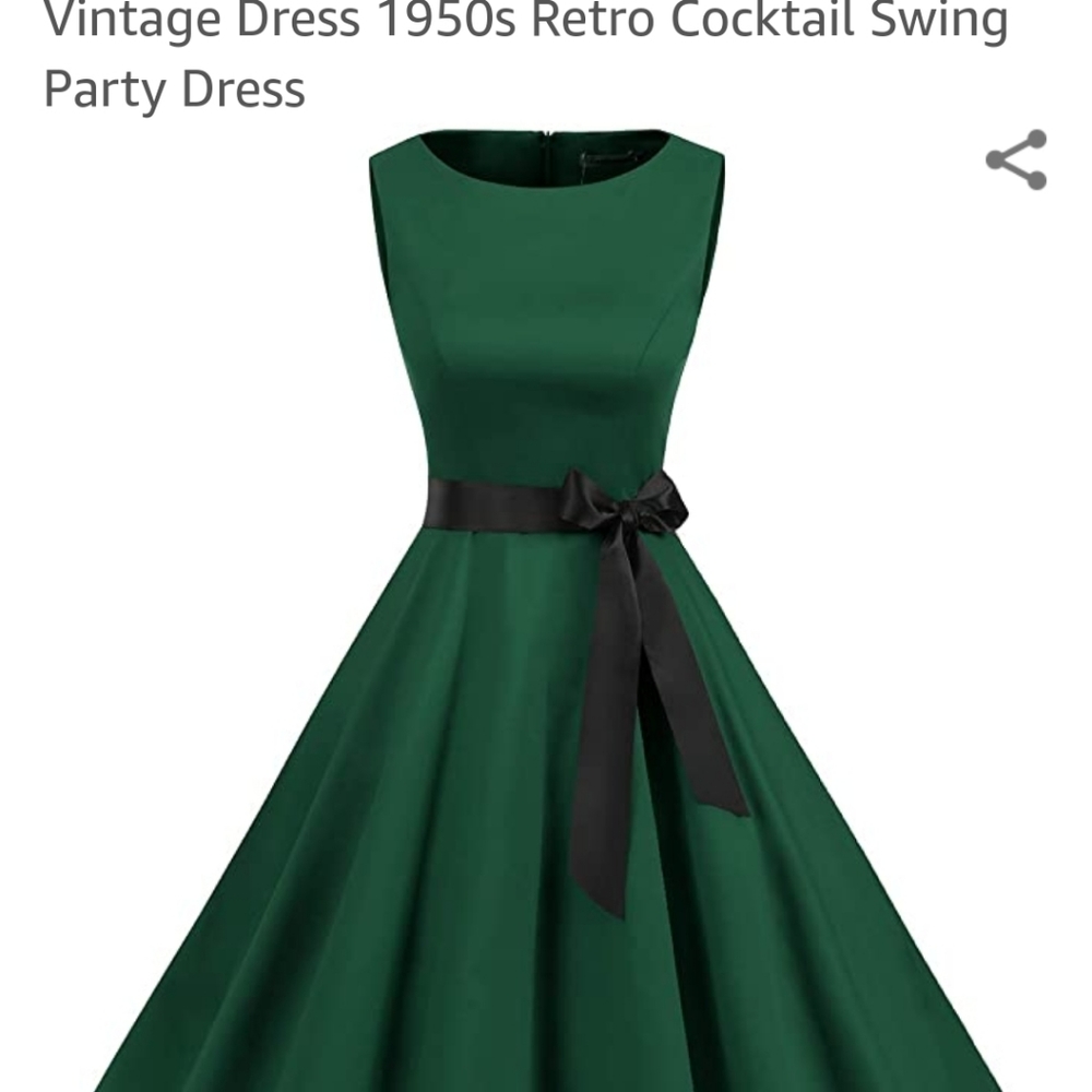 Vintage Cocktail Swing Party Dress